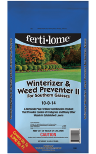 Winterizer & Weed Preventer II, by Fertilome